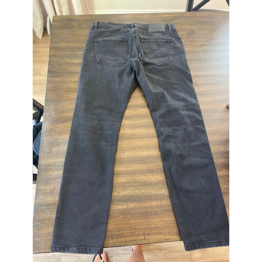 Cavalli Class Men's Black Denim Jeans Size 30 Slim Fit Casual